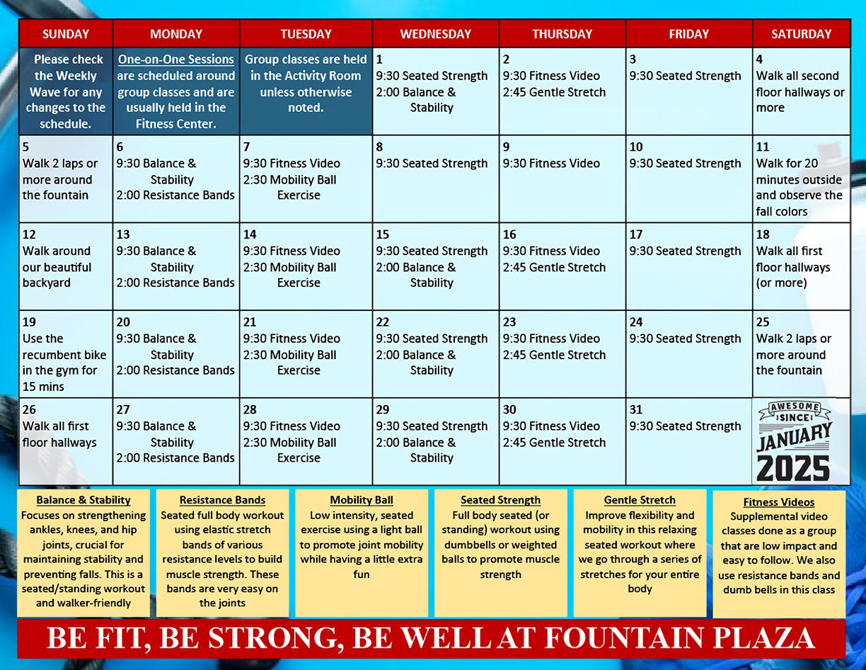 January 2025 Calendar